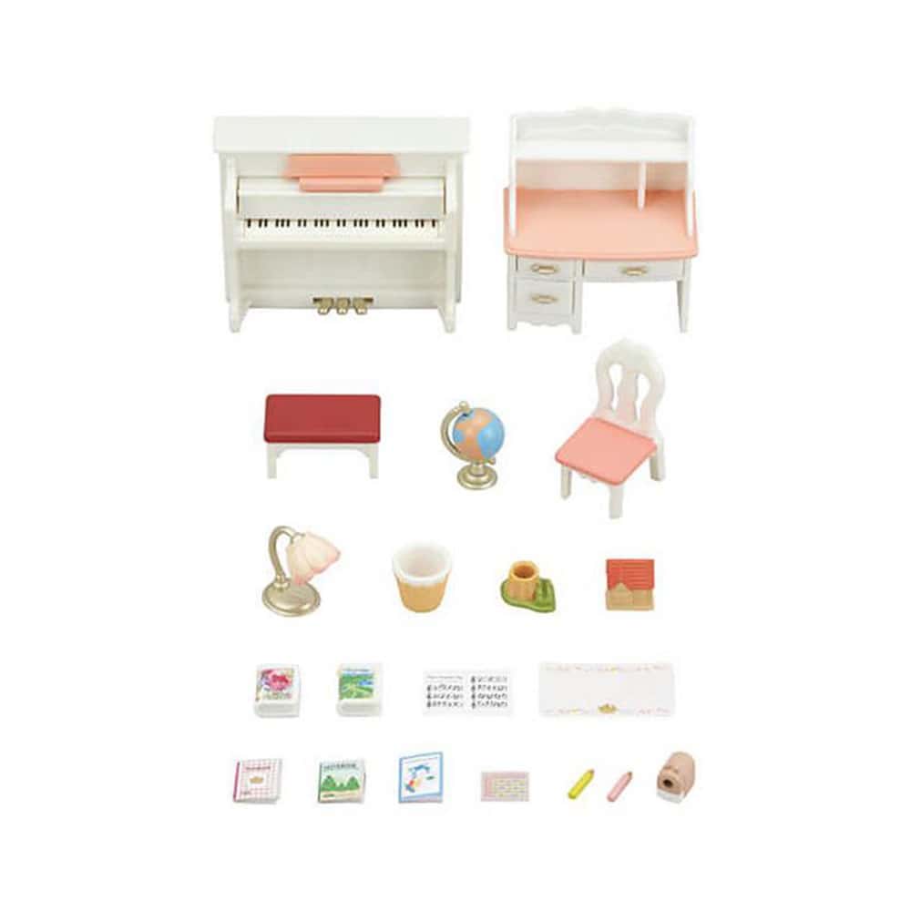 Sylvanian Families Piano & Desk Set