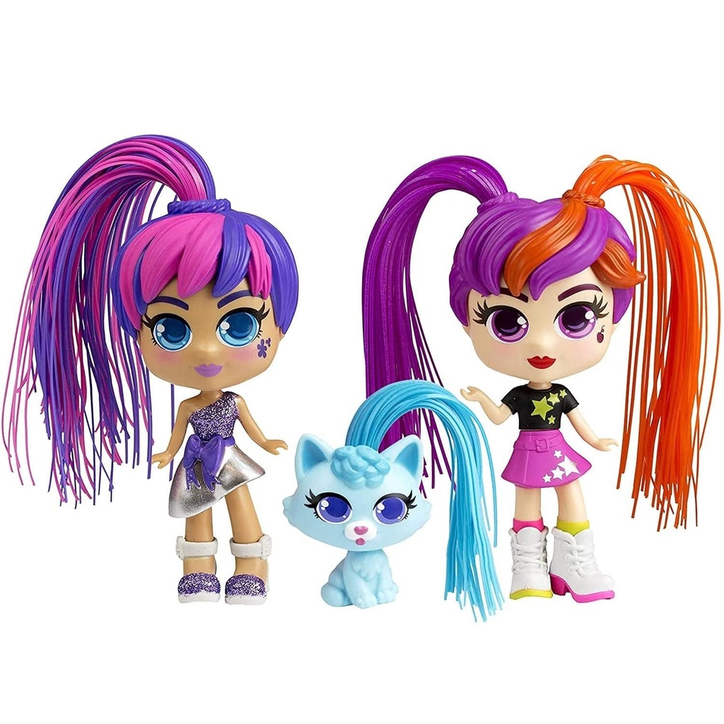 Silverlit Curligirls Doll & Pets Twin Set