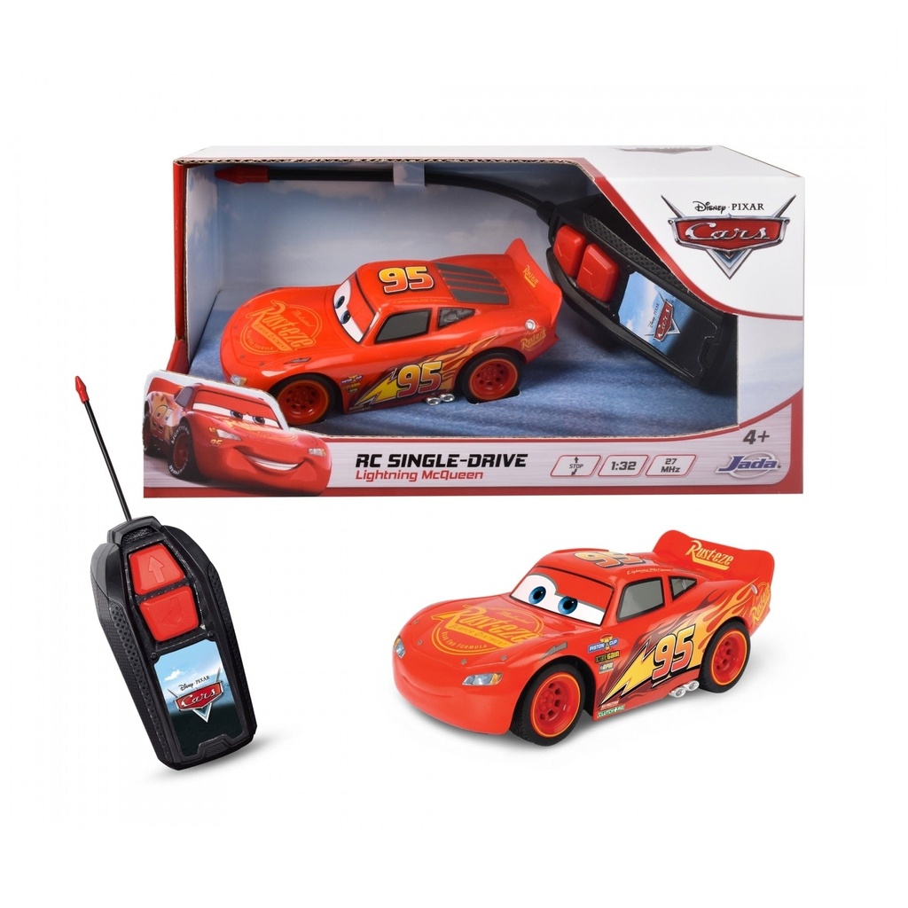 Jada - Cars 3 R/C Lightning McQueen Single Drive 1:32