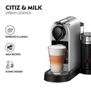 Nespresso Citiz Milk Silver