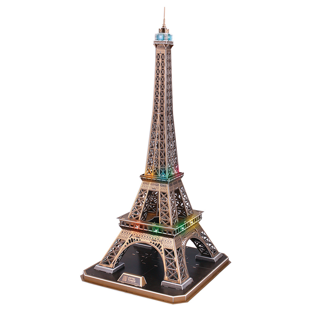 Cubic Fun LED Eiffel Tower 84pcs