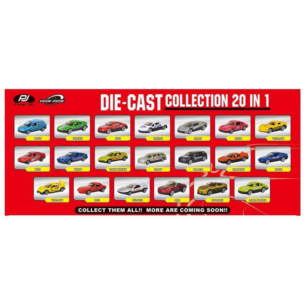 PJ Power Joy Die Cast Collection 20  in 1