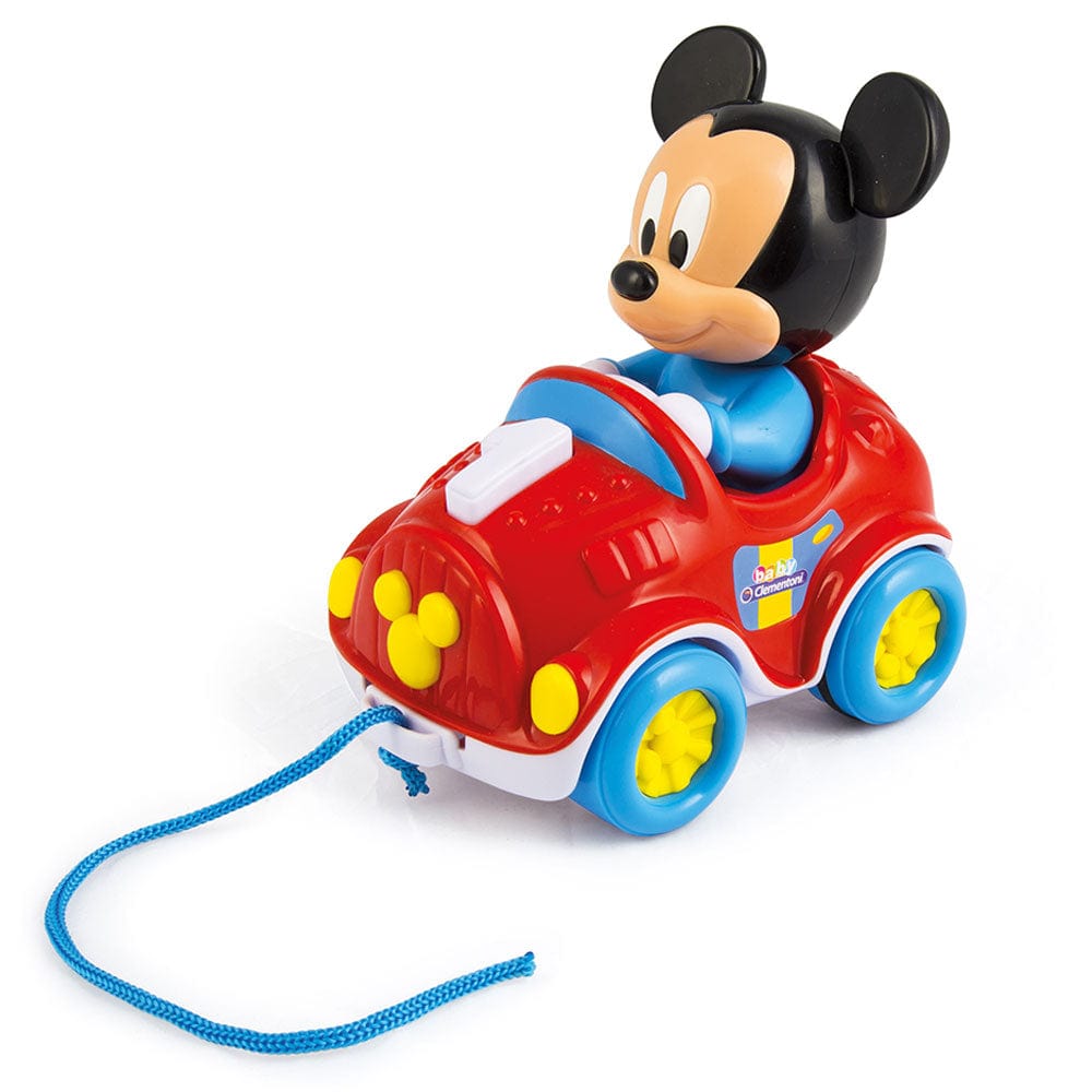 Clementoni Baby mickey Pull Along Car