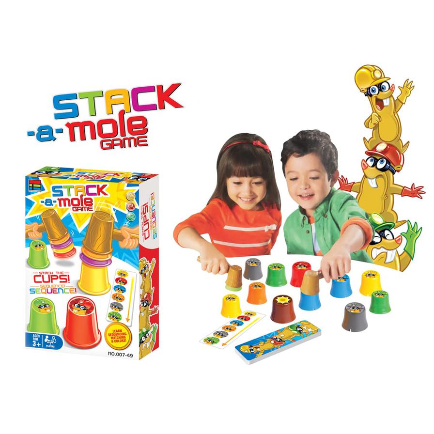 Stack -a-mole Game