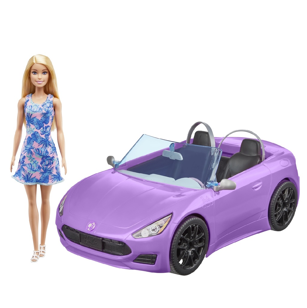 Barbie Vehicle Purple with girl