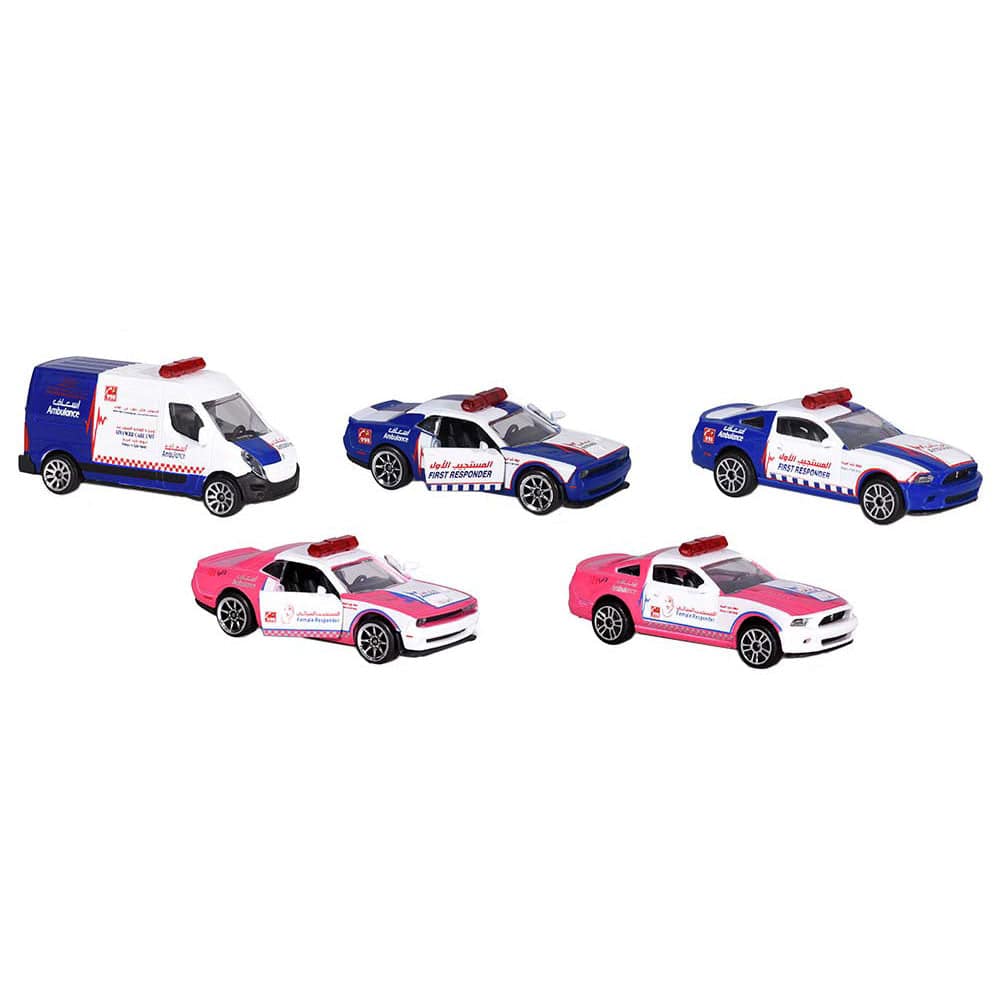 Majorette Dubai Ambulance 5 Pieces Set