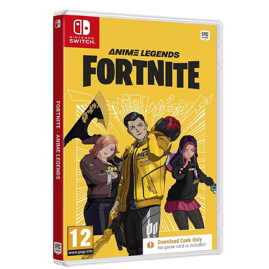 Nintendo Switch Anime Legends Fortnite CD