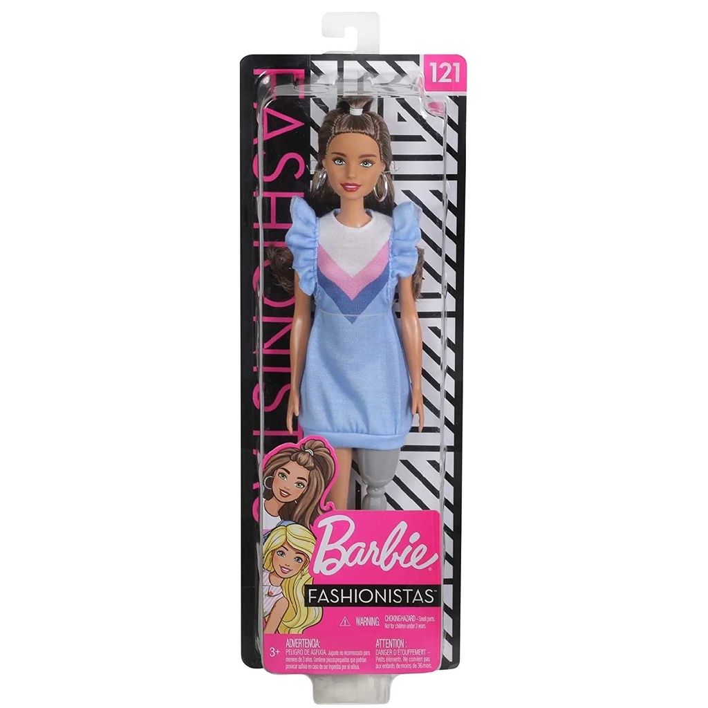 Barbie Fashionista 121 Doll Prosthetic Leg