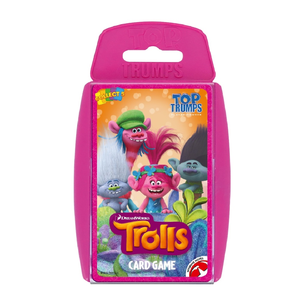 Top Trumps Trolls Card Game