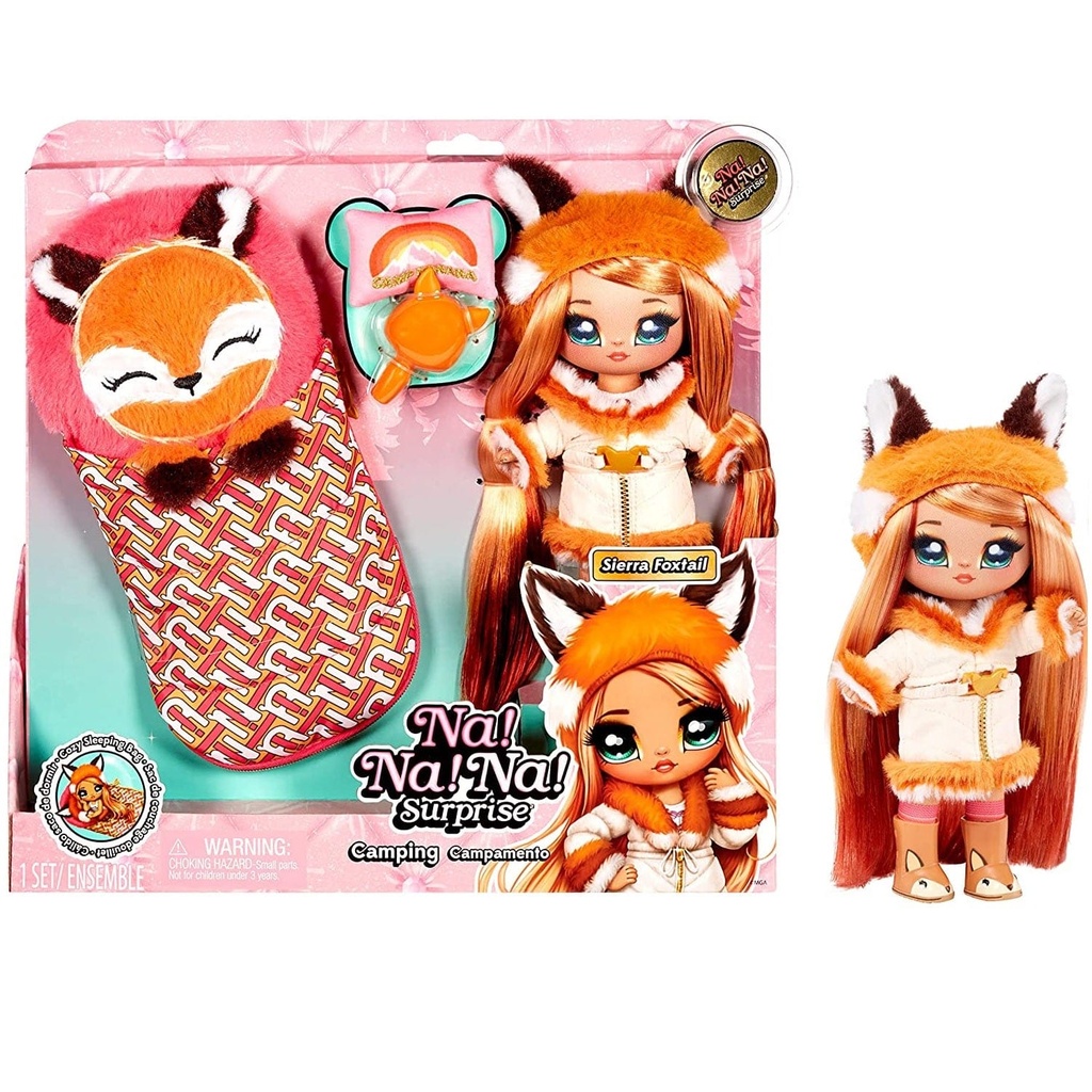 Na Na Na Surprise Camping Doll Sierra Foxtail (Fox)