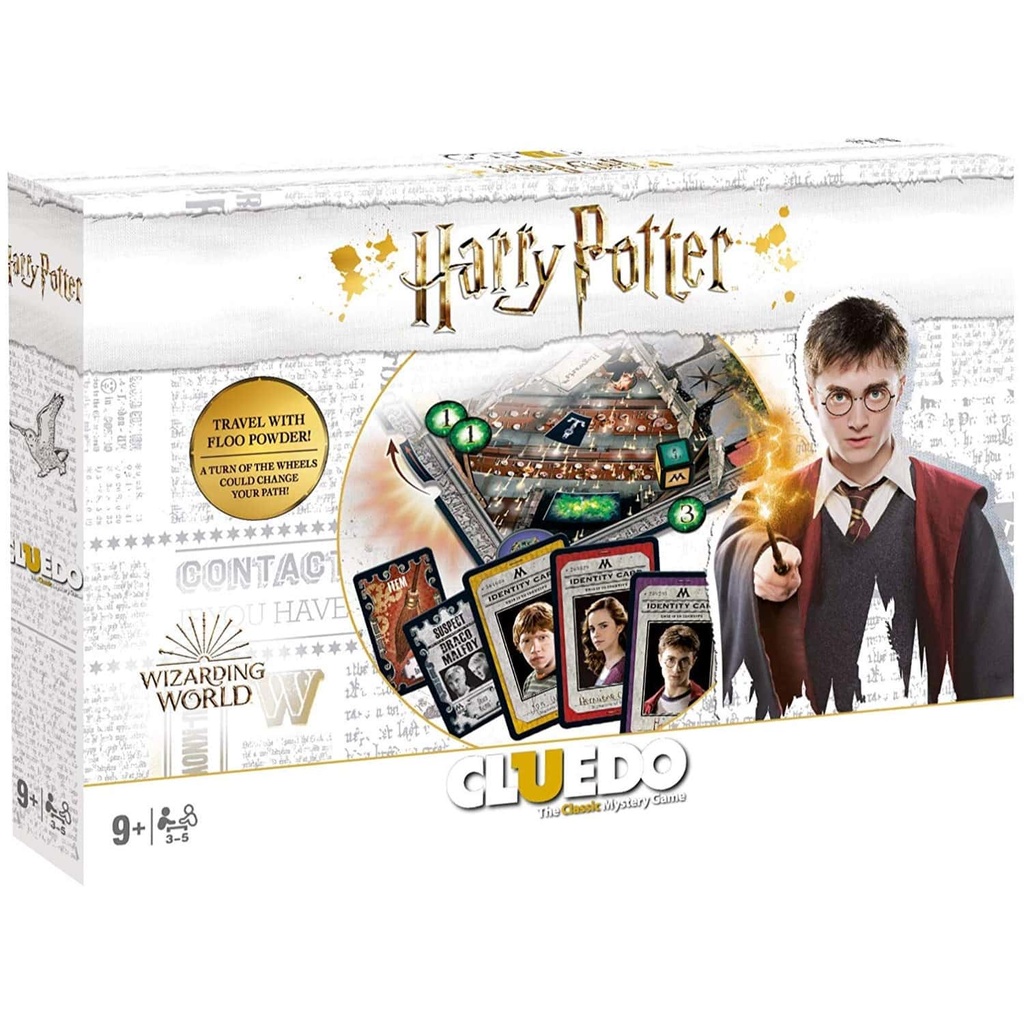 Hashbro Gaming Harry Potter Cluedo