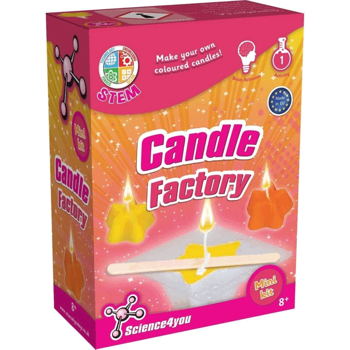 Science4you Mini Kit Candle Factory