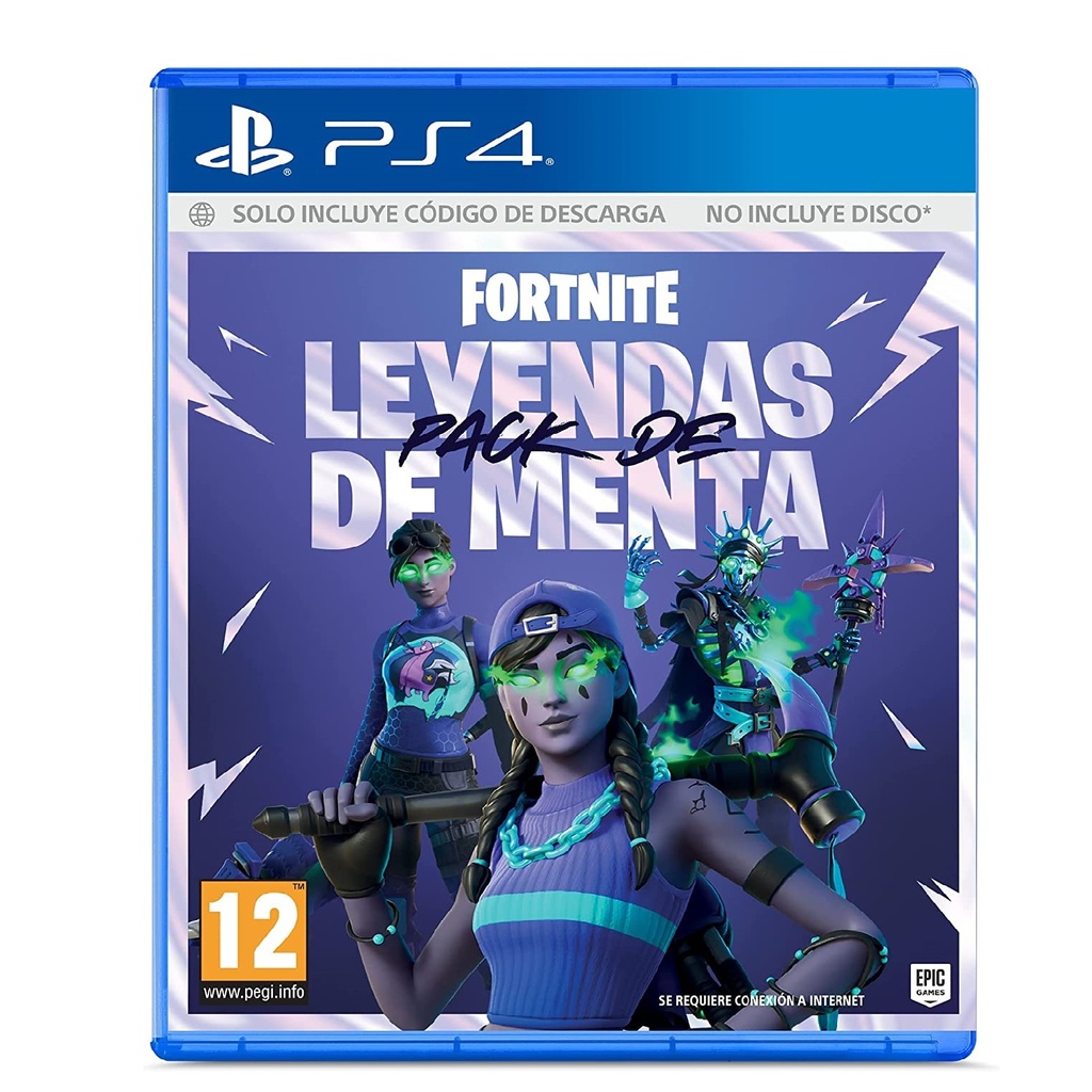 PS4 Fortnite Levendas De Menta CD