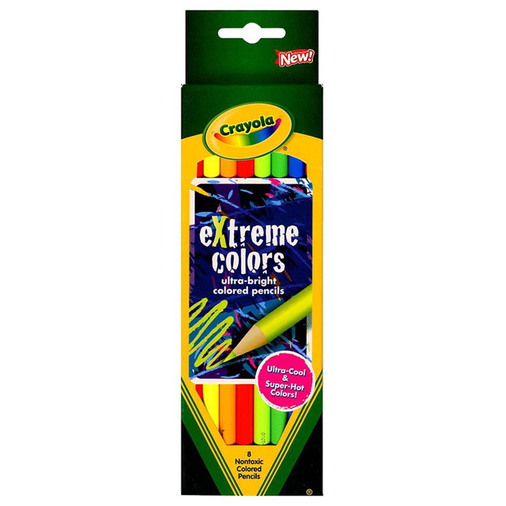 Crayola 8 Extreme Colors Pencils