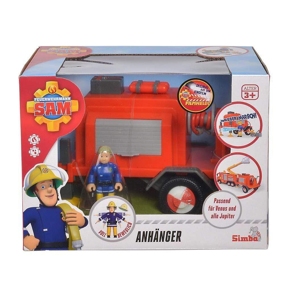 Simba Fireman Sam Trailer incl 1 Figurine