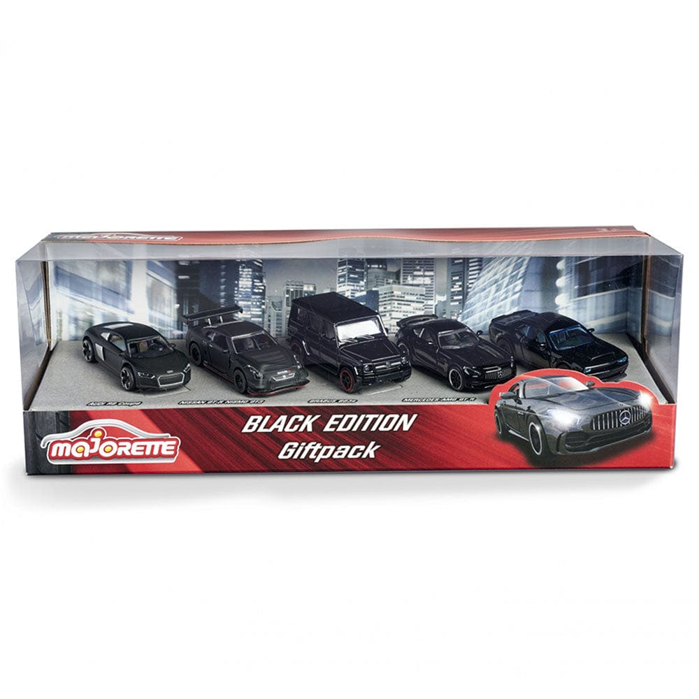 Majorette Black Edition 5pcs Giftpack