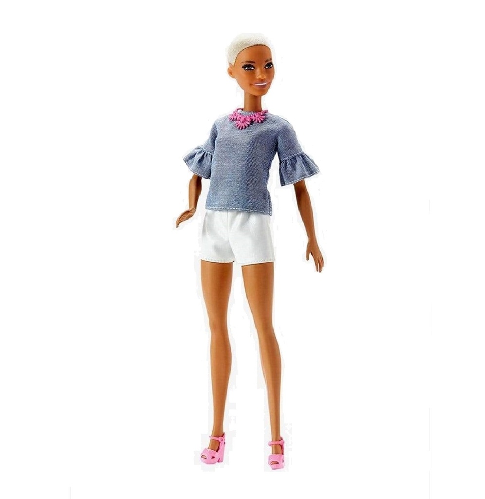 Barbie Kids Girl's Fashionistas Doll 82, Chambray