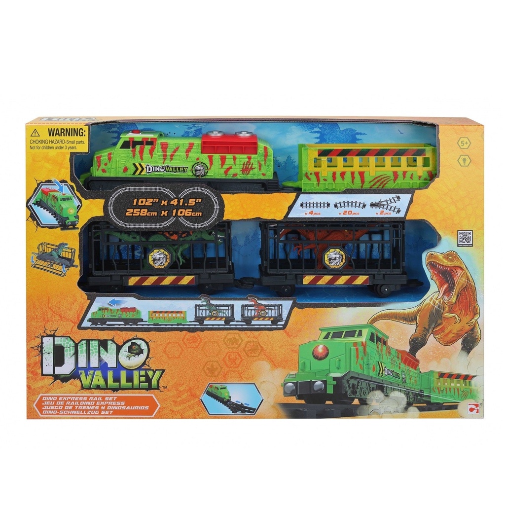 Dino Valley Dino Express Rail Set