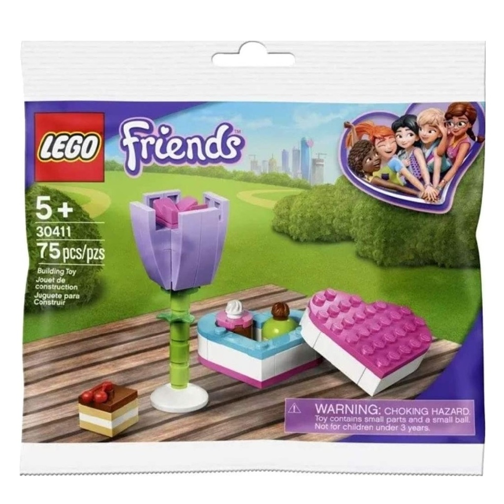 LEGO 30411 Candy box and Flower (poly bag)