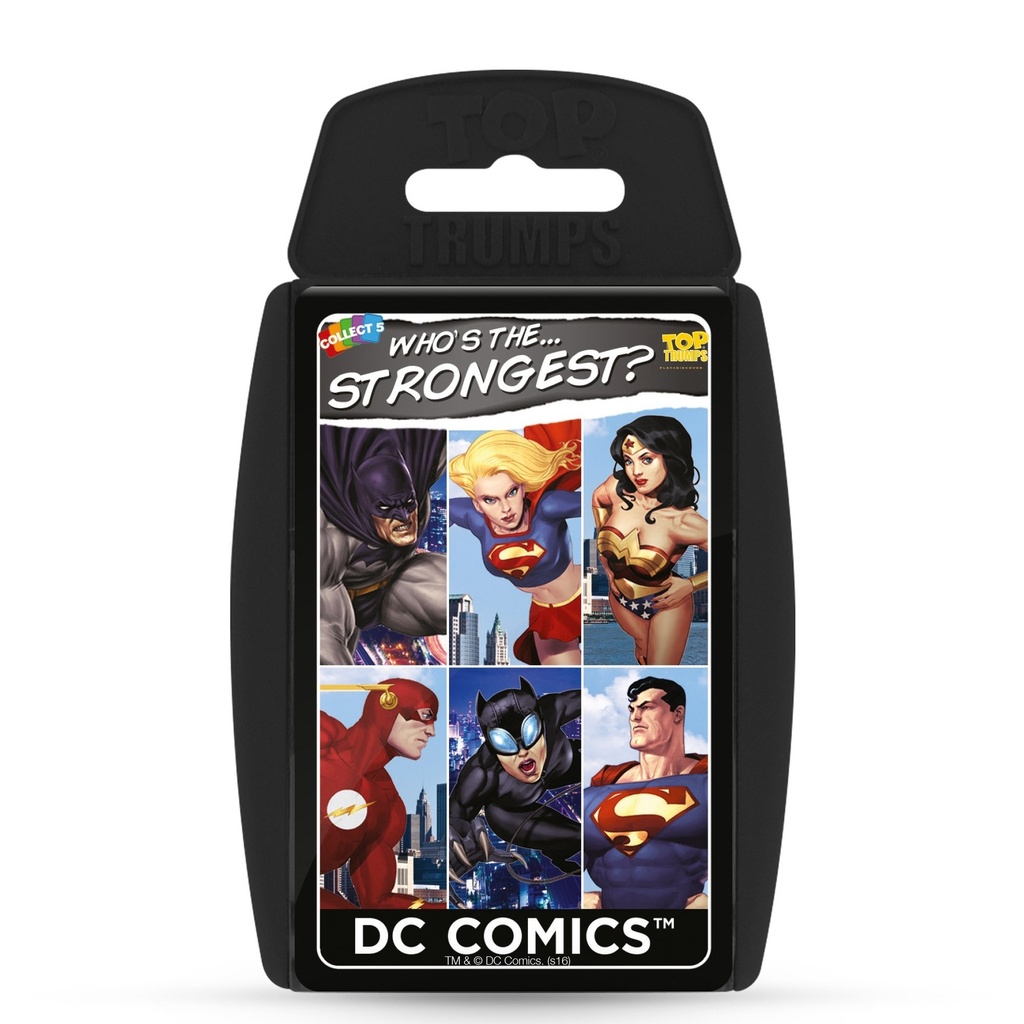 Top Trumps DC Comics Who's Strongest