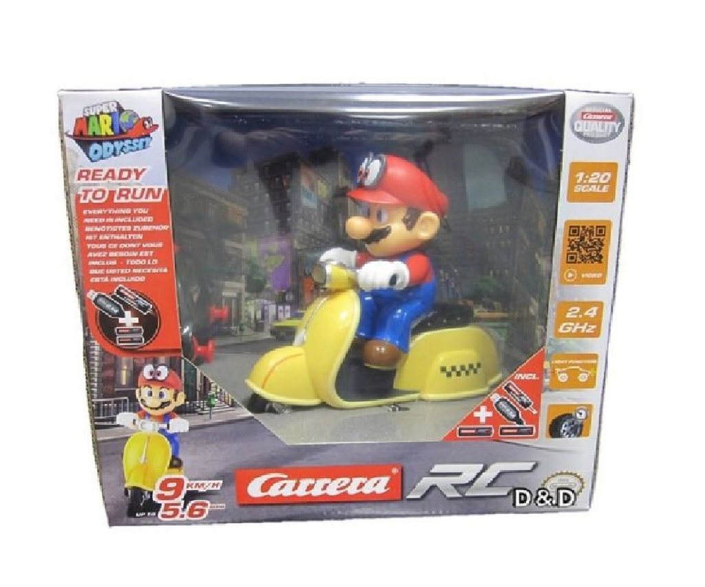 Carrera R/C Super Mario Odyssey Scooter 1:20
