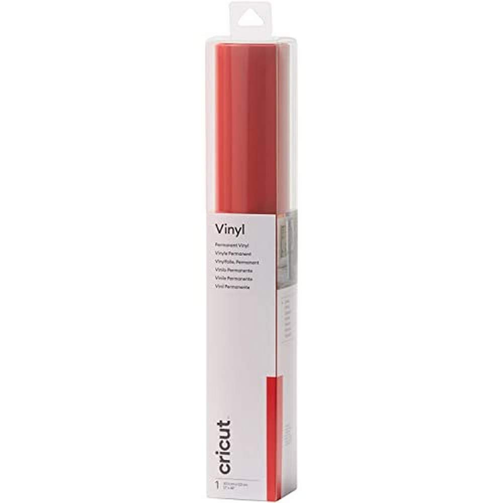 Cricut Premium Vinyl Permanent 30x120cm Tomato Red