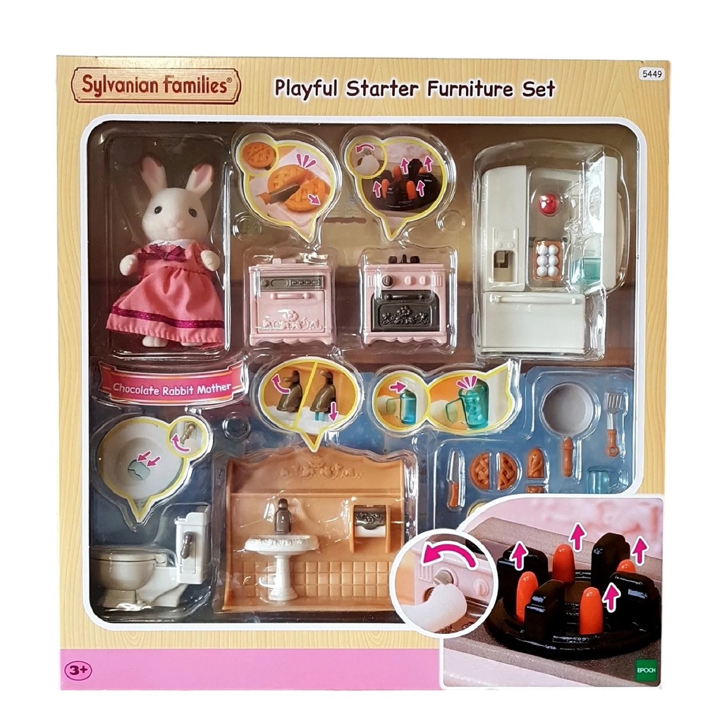 Sylvanian Families Playful Starter Furniture Set
