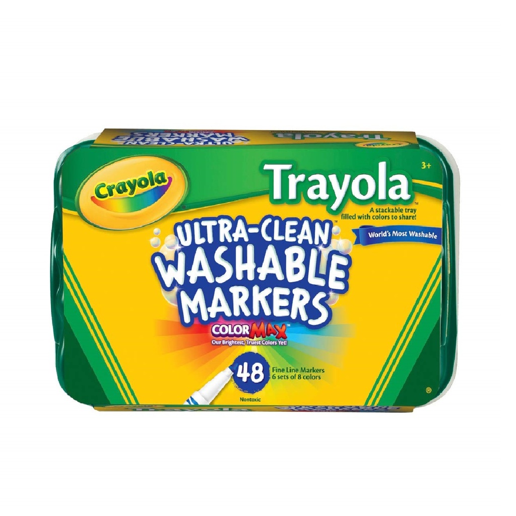 Crayola Ultra Clean Washable Markers 48pc