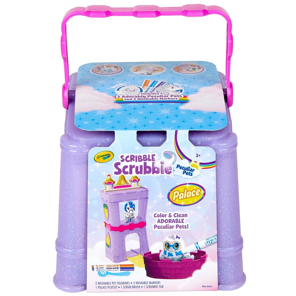 Crayola Scribble Scrubbie Peculiar Pets Palace