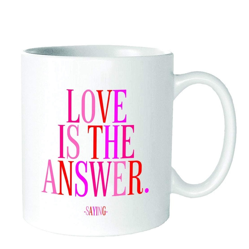 Quotable Mugs - Love Is The Answer (GD292)