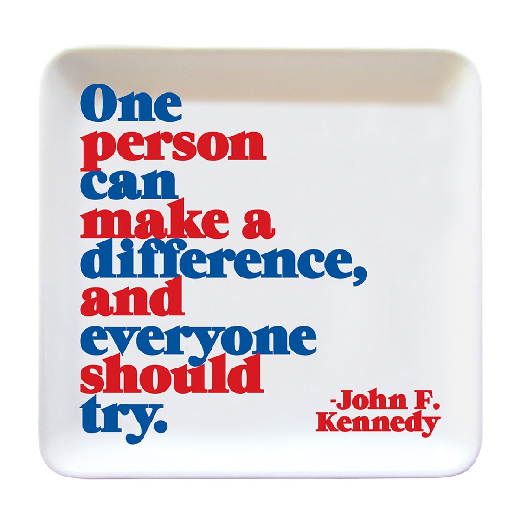 Quotable Dish - One Person Can