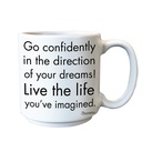 Quotable Mini Mugs - Go Confidently (E55)
