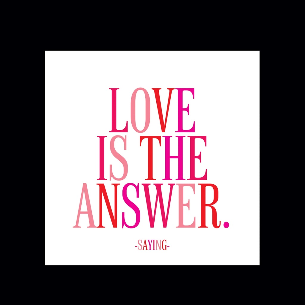 Quotable Magnets - Net Love Is The Answer
