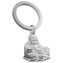 Metalmorphose - Fashion Buddha/Beads Matt Chrome Keyholder