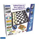 Lexibook Magnetic Board Games, Set Of 8 Games