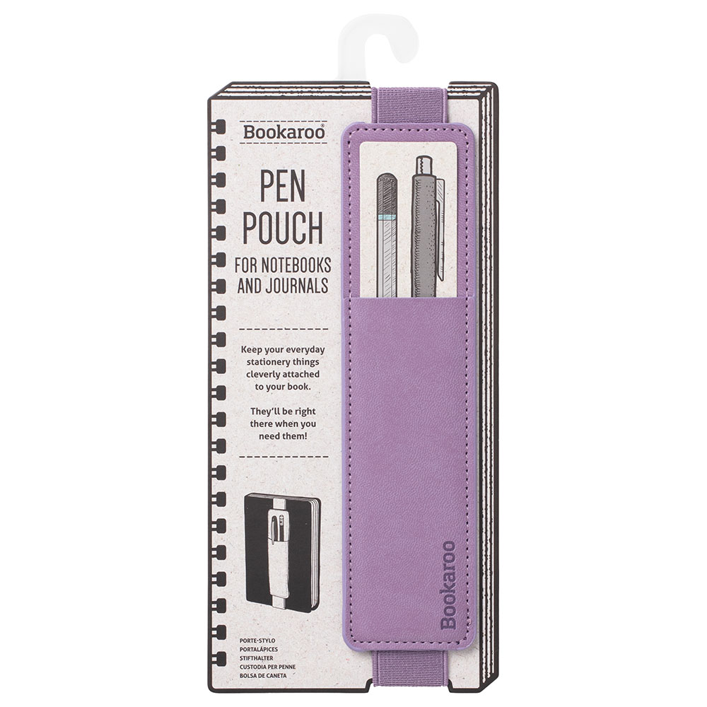 Bookaroo Pen Pouch - Aubergine