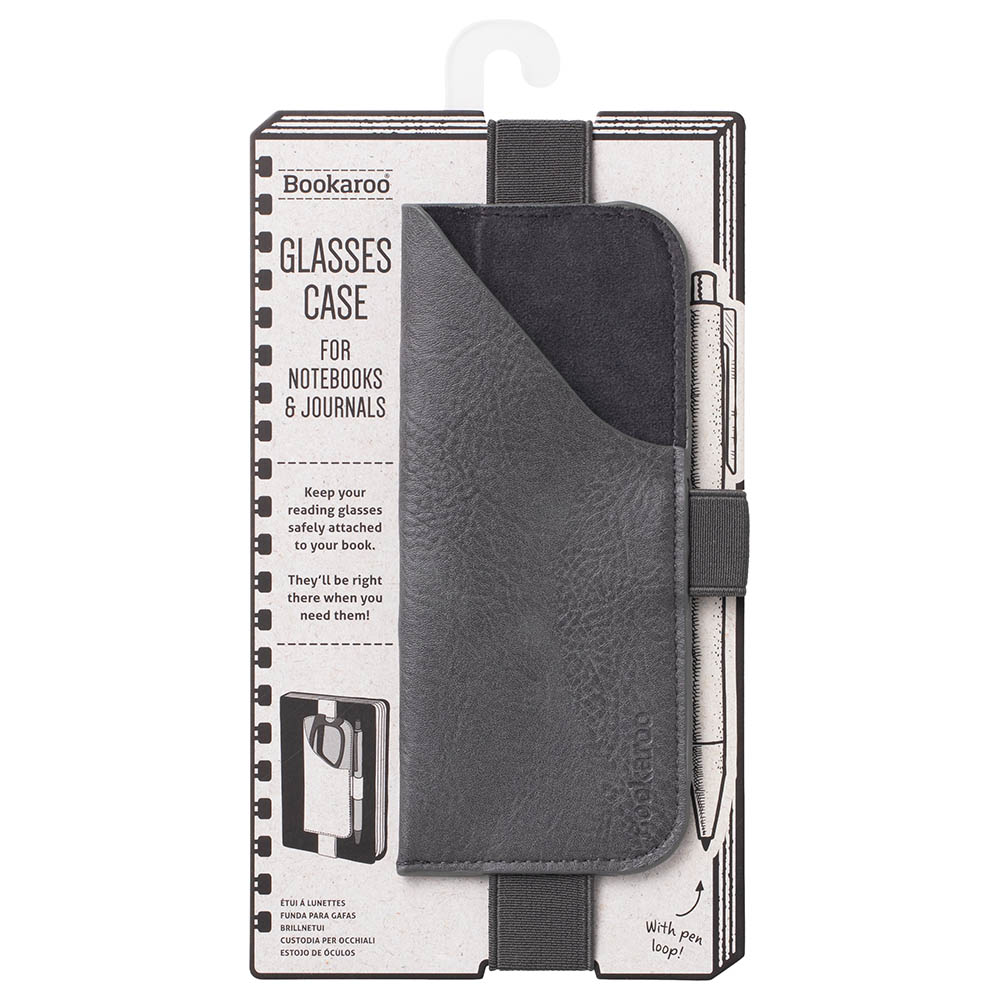 Bookaroo Glasses Case - Charcoal