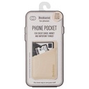 Bookaroo Phone Pocket - Cream