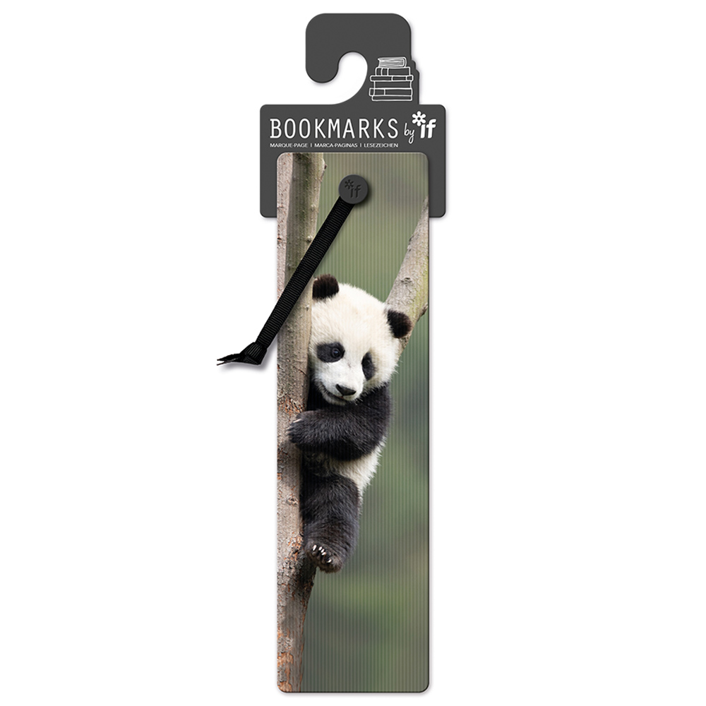 3D Bookmarks - Giant Panda