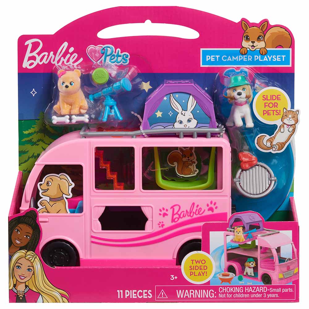 Barbie Pet Camper Playset