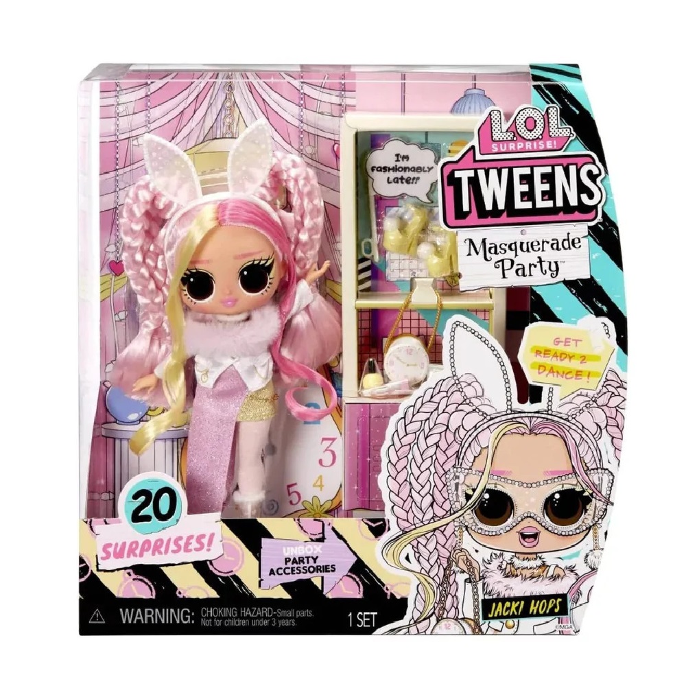 LOL Surprise OMG Tweens Masquerade Doll Jacki Hops