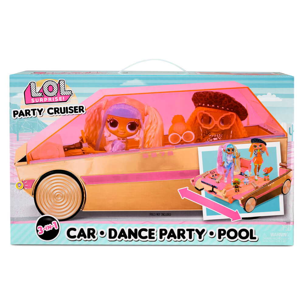 LOL Surprise 3 in 1 Party Cruiser