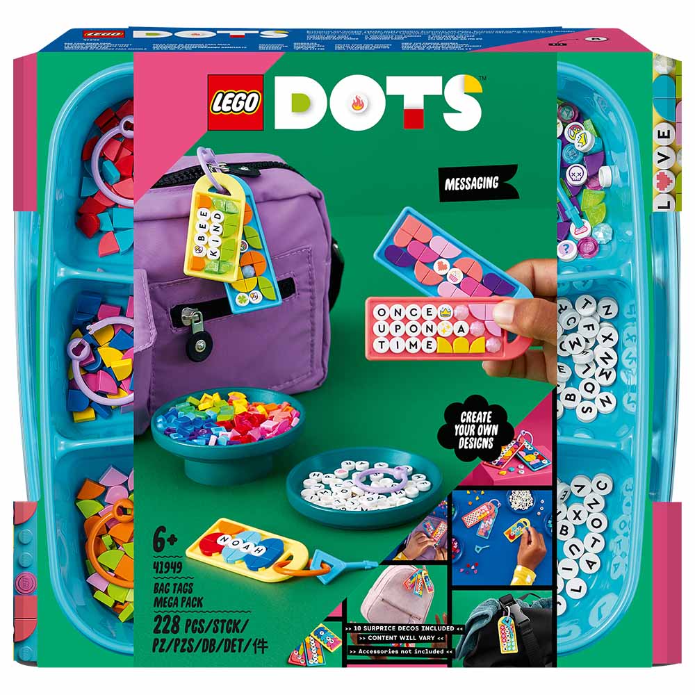LEGO 41949 Bag Tags Mega Pack - Messaging