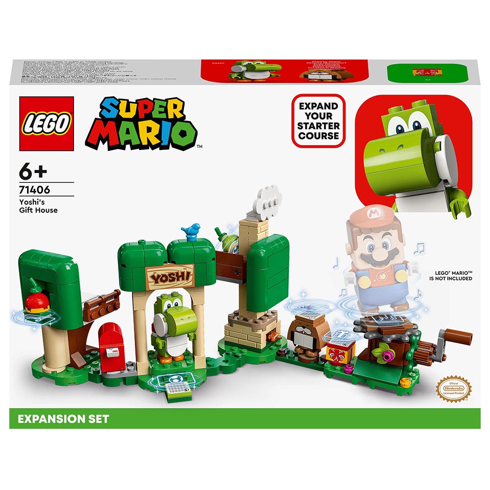 LEGO 71406 Yoshi’s Gift House Expansion Set