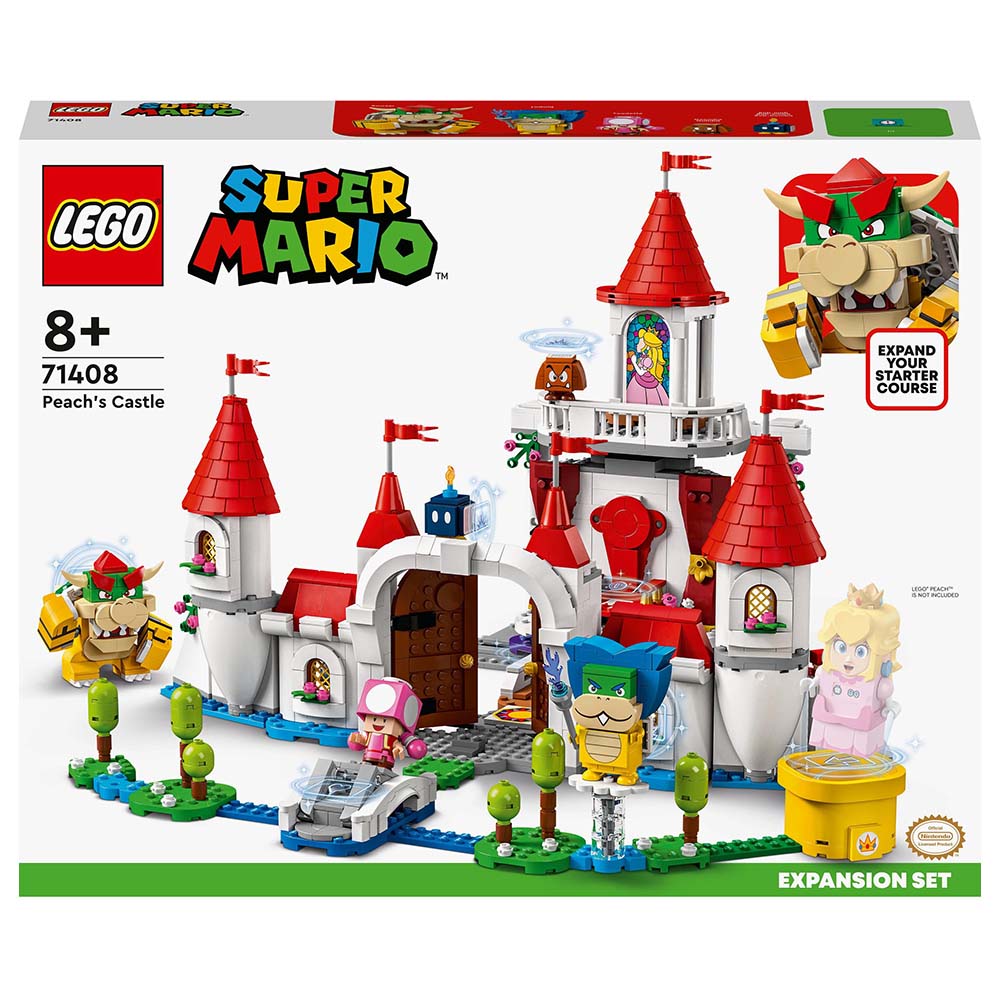 LEGO 71408 Peach’s Castle Expansion Set