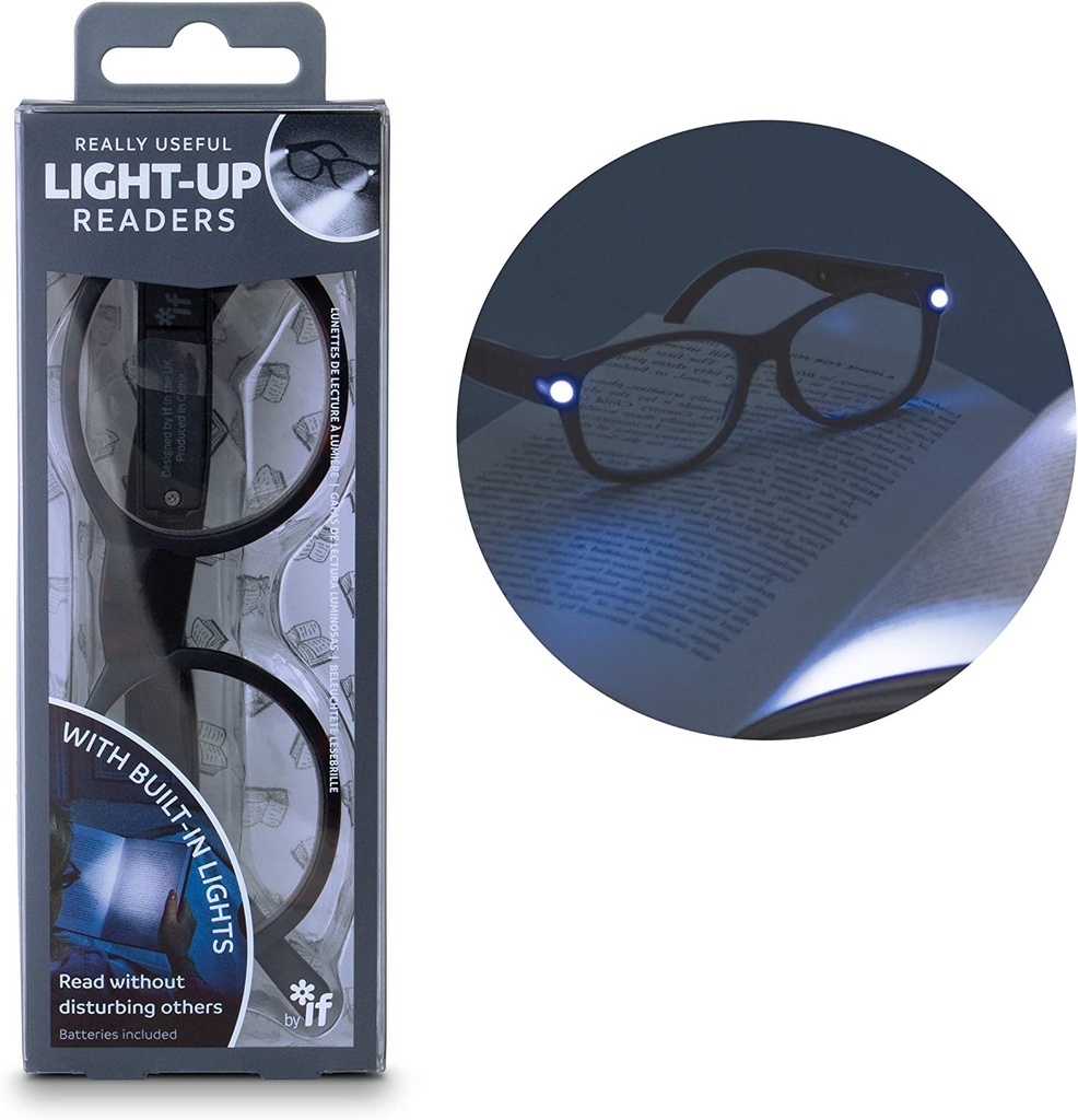 Really Useful Light-Up Readers - Tortoiseshell +1.5