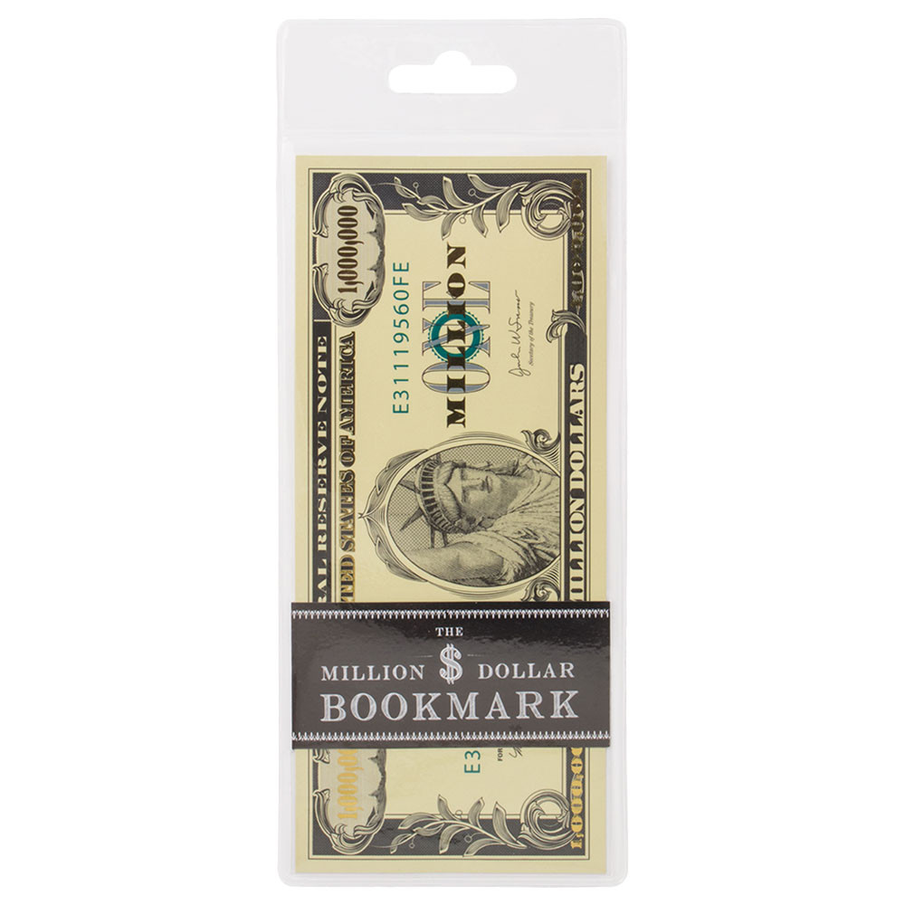 The Millionaire's Bookmark - Million Dollar Bookmark