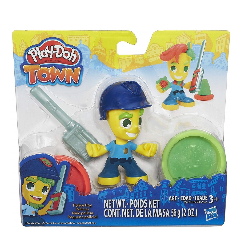 Playdoh Town Police Boy