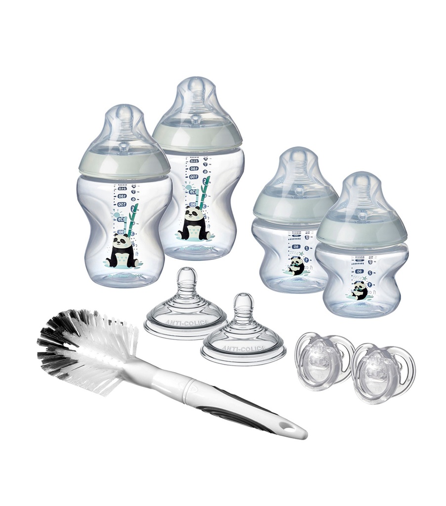 Tommee Tippee Closer to Nature Feeding Bottle Kit, Starter Set Girl