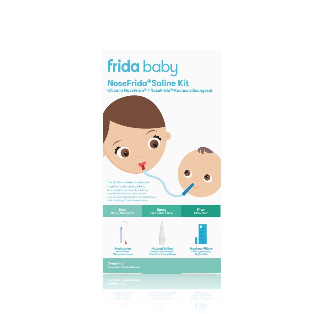 Fridababy The Snot Sucker Saline Kit